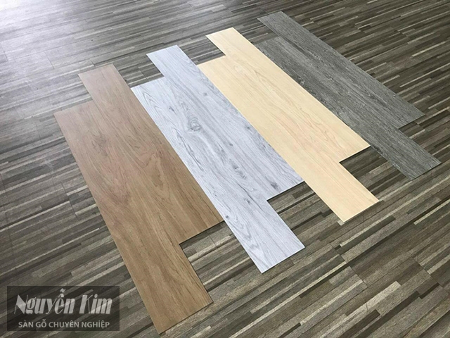 thảm nhựa trải sàn vân gỗ với những mẫu mã đa dạng