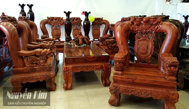 bàn ghế gỗ trắc đỏ