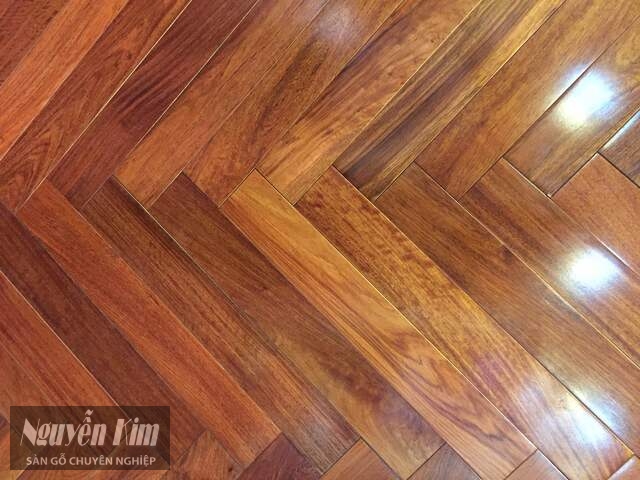 sàn gỗ tự nhiên màu đồng